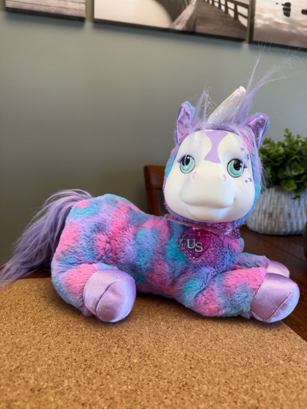 Plush Toy Pastel Unicorn Stuffed Toy Unicorn Surprise Just Play “mommy” only